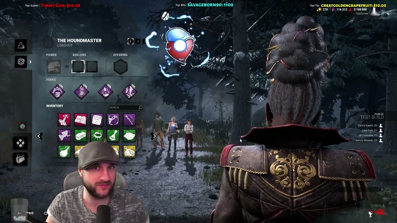 Houndmaster perk loadout and add-on configuration