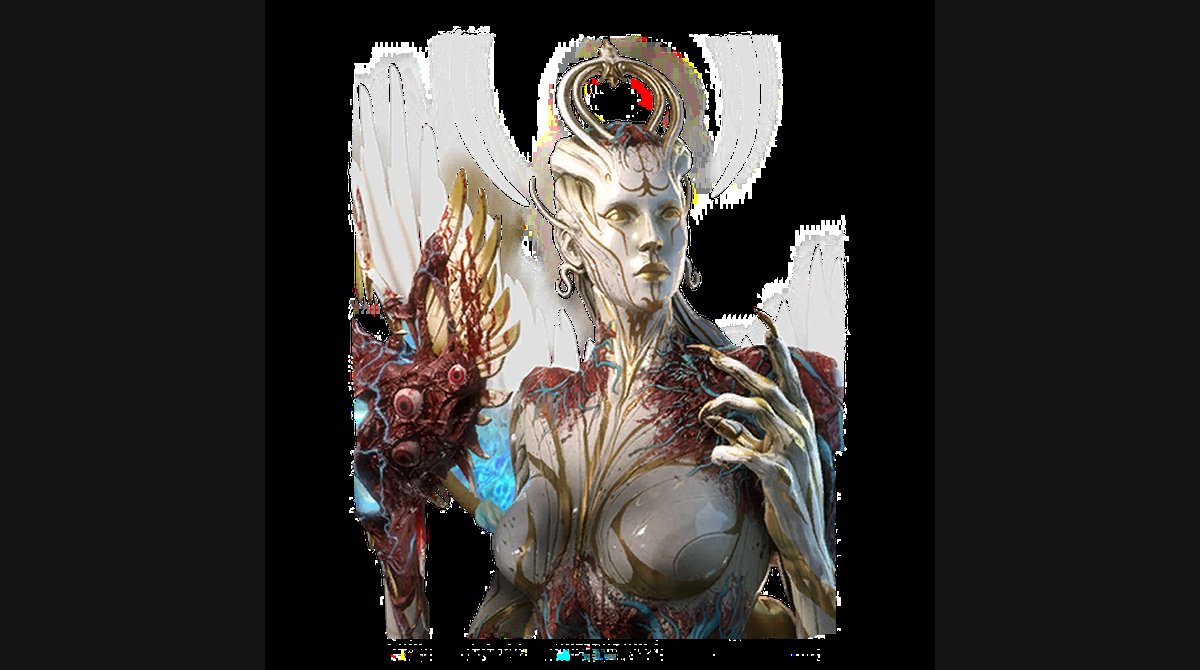The Judgment Killer portrait, an otherworldly staff-wielder