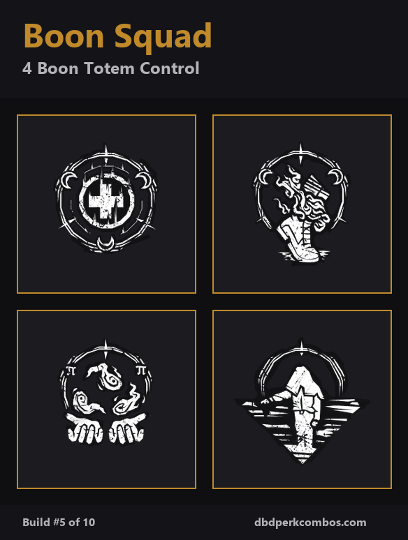 Boon Squad - 4 Boon Totem Control - 4 perk icons composited