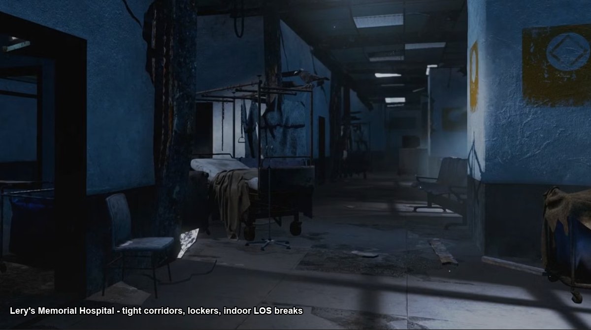 Indoor DBD map layout good for surviving against Ghost Face in Dead by Daylight