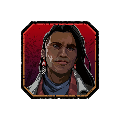 Shane Wiigwaas portrait - close-up of the Survivor in the Fog